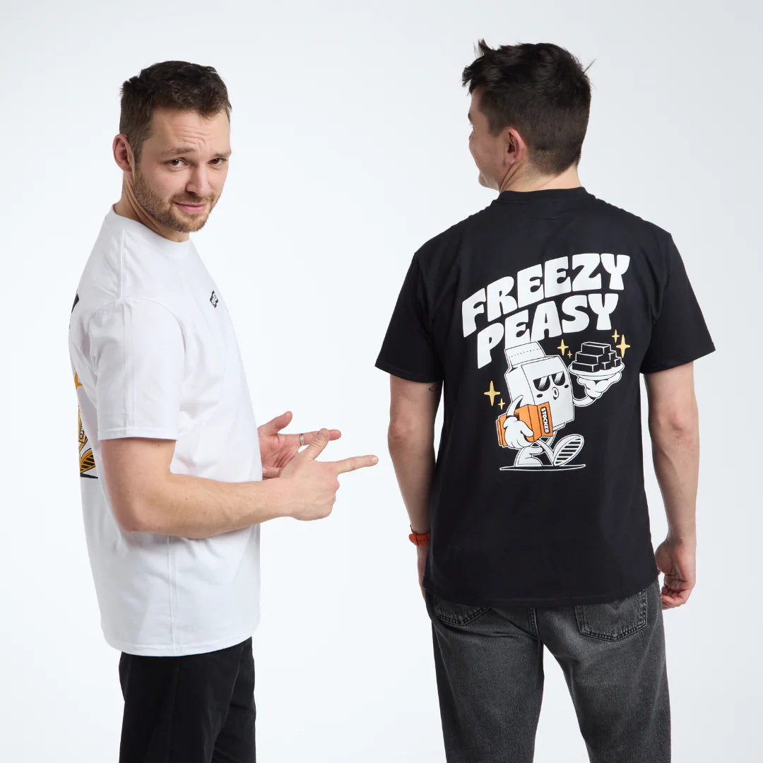 STOCKED Black Tee - Image 3